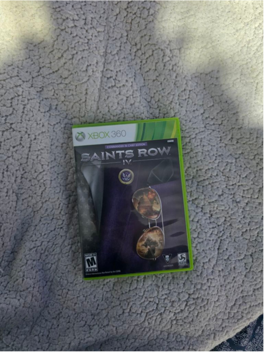 Microsoft Saints Row IV Xbox 360 Video Game One Size Green Purple
